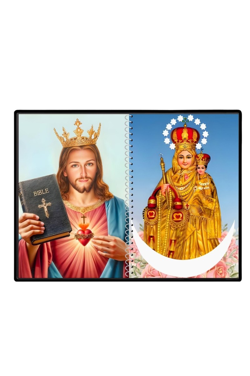 Jesus Christ - Our Lady Of Good Health Laminated Photo - 9x11 Inches, Divine Blessings For Home & Office And Temple Decoration (F16360)
