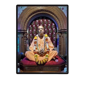 Swami Prabhupada Laminated Photo - 5x7 Inches, Divine Blessings for Home & Office and Temple Decoration Swami Prabhupada Laminated Photo - 5x7 Inches, Divine Blessings for Home & Office and Temple Decoration