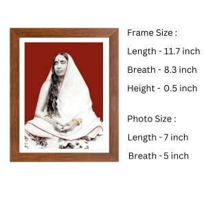 Sri Sri Maa Sarada Devi Photo | Elegant Wall Art | Devotional wall art | Perfect for Home or puja room Sri Sri Maa Sarada Devi Photo | Elegant Wall Art | Devotional wall art | Perfect for Home or puja room