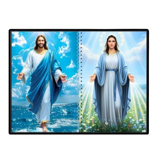 Jesus Christ-Immaculate Conception Laminated Photo - 7x9 Inches, Divine Blessings For Home & Office And Temple Decoration (F16439) Jesus Christ-Immaculate Conception Laminated Photo - 7x9 Inches, Divine Blessings For Home & Office And Temple Decoration (F16439)