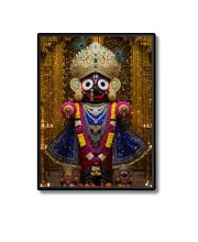 Jagannath Laminated Photo - 5x7 Inches, Divine Blessings for Home & Office and Temple Decoration