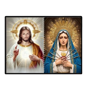 Jesus Christ - Our Lady Of Sorrows Laminated Photo - 11x13 Inches, Divine Blessings For Home & Office And Temple Decoration (F16342) Jesus Christ - Our Lady Of Sorrows Laminated Photo - 11x13 Inches, Divine Blessings For Home & Office And Temple Decoration (F16342)
