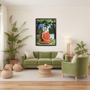 Sri Sri Baba Loknath. Laminated Photo - 5x7 Inches, Divine Blessings for Home & Office and Temple Decoration Sri Sri Baba Loknath. Laminated Photo - 5x7 Inches, Divine Blessings for Home & Office and Temple Decoration