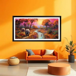Nature Landscape Floating Frame Scenery Digital Print - (I5771) - 12x24 inch Modern Nature Wall Art for Living Room, Bedroom, Office, Hotels, Drawing Room Nature Landscape Floating Frame Scenery Digital Print - (I5771) - 12x24 inch Modern Nature Wall Art for Living Room, Bedroom, Office, Hotels, Drawing Room
