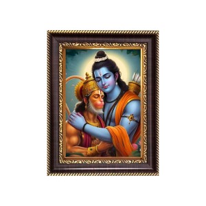 Sri Hanumanj Ji with Sri Ram Digital Print Photo 8.7x10.7 inches - Vibrant Religious Wall Art for Home or Office Decor. Sri Hanumanj Ji with Sri Ram Digital Print Photo 8.7x10.7 inches - Vibrant Religious Wall Art for Home or Office Decor.