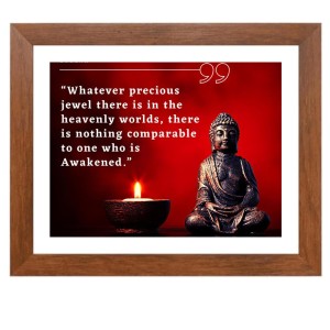 Buddha & Famous Quote Brown Frame, 10x14InchesInspirational Wall Art for Office, Home DecorIdeal Spiritual Gift Buddha & Famous Quote Brown Frame, 10x14InchesInspirational Wall Art for Office, Home DecorIdeal Spiritual Gift