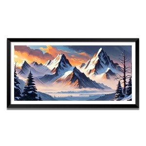 Nature Landscape Floating Frame Scenery Digital Print - (I5575) - 12x24 inch Modern Nature Wall Art for Living Room, Bedroom, Office, Hotels, Drawing Room Nature Landscape Floating Frame Scenery Digital Print - (I5575) - 12x24 inch Modern Nature Wall Art for Living Room, Bedroom, Office, Hotels, Drawing Room