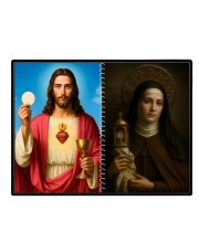 Immaculate Heart Of Mary Laminated Photo - 9x11 Inches, Divine Blessings For Home & Office And Temple Decoration (F16452)