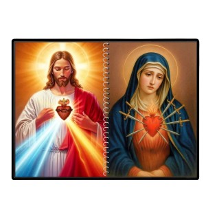 Jesus Christ-Our Lady Of Sorrows Laminated Photo - 7x9 Inches, Divine Blessings For Home & Office And Temple Decoration (F16341) Jesus Christ-Our Lady Of Sorrows Laminated Photo - 7x9 Inches, Divine Blessings For Home & Office And Temple Decoration (F16341)