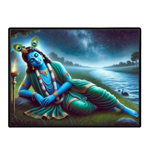Lord Krishna Laminated Photo - 9x11 Inches, Divine Blessings For Home & Office And Temple Decoration (F16062) Lord Krishna Laminated Photo - 9x11 Inches, Divine Blessings For Home & Office And Temple Decoration (F16062)