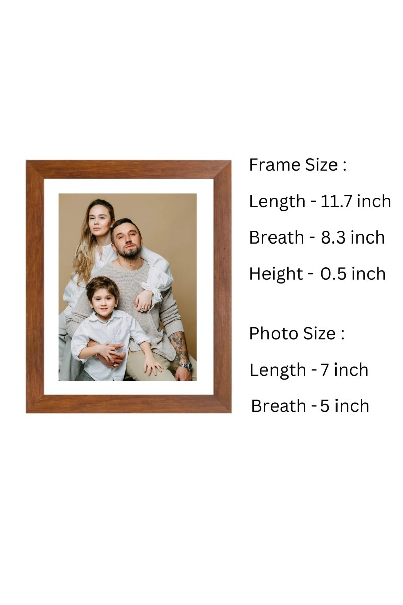 Colored Family Photo of Father, Mother, and Son |Family Portrait Wall Art| Perfect for Home Decor & Family Keepsake