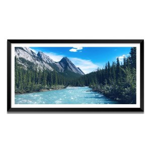 Nature Landscape Floating Frame Scenery Digital Print - (I5769) - 18x36 inch Modern Nature Wall Art for Living Room, Bedroom, Office, Hotels, Drawing Room Nature Landscape Floating Frame Scenery Digital Print - (I5769) - 18x36 inch Modern Nature Wall Art for Living Room, Bedroom, Office, Hotels, Drawing Room