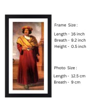 Generic Raja Rammohan Roy Colored Photo Frame | Historical Wall Art | Ideal for Study Room, Library, Home Office Decoration