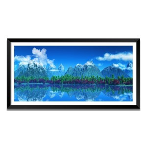 Nature Landscape Floating Frame Scenery Digital Print - (I5542) - 24x36 inch Modern Nature Wall Art for Living Room, Bedroom, Office, Hotels, Drawing Room Nature Landscape Floating Frame Scenery Digital Print - (I5542) - 24x36 inch Modern Nature Wall Art for Living Room, Bedroom, Office, Hotels, Drawing Room