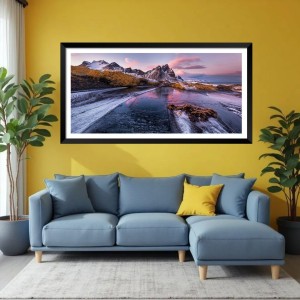 Nature Landscape Floating Frame Scenery Digital Print - (I5540) - 24x48 inch Modern Nature Wall Art for Living Room, Bedroom, Office, Hotels, Drawing Room Nature Landscape Floating Frame Scenery Digital Print - (I5540) - 24x48 inch Modern Nature Wall Art for Living Room, Bedroom, Office, Hotels, Drawing Room