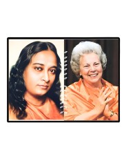 Paramahansa Yogananda Sri Daya Mata Laminated Photo - 13x15 Inches, Divine Blessings For Home & Office And Temple Decoration (F16171)