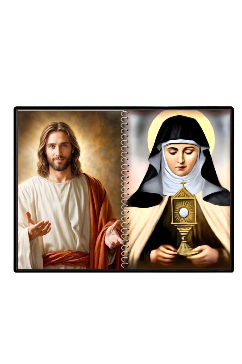Immaculate Heart Of Mary Laminated Photo - 9x11 Inches, Divine Blessings For Home & Office And Temple Decoration (F16455)