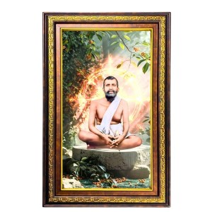 Ramakrishna Paramahamsa Digital Golden Balck Color Photo Frame | Hindu Religious Wall Decor | 12x18 Inches - Inspirational Wall Art For Office, Home Decor - Ideal Spiritual Gift (F16620) Ramakrishna Paramahamsa Digital Golden Balck Color Photo Frame | Hindu Religious Wall Decor | 12x18 Inches - Inspirational Wall Art For Office, Home Decor - Ideal Spiritual Gift (F16620)