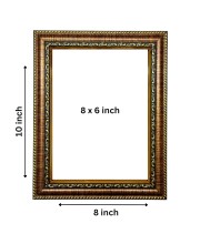 HI Tech Sales Beautiful God Ganesha Art Photo With Frame(10X12 inch) (8X10 inch)