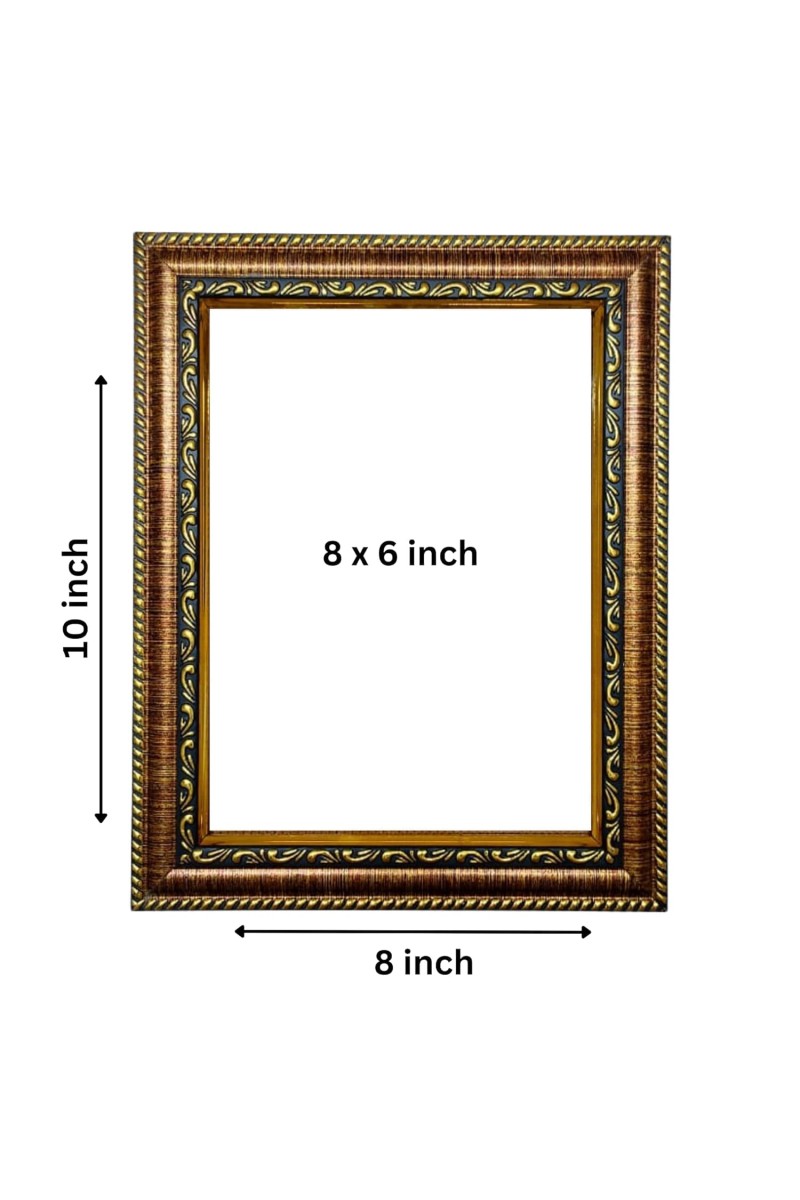 HI Tech Sales Beautiful God Ganesha Art Photo With Frame(10X12 inch) (8X10 inch)