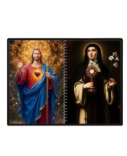 Immaculate Heart Of Mary Laminated Photo - 9x11 Inches, Divine Blessings For Home & Office And Temple Decoration (F16447)