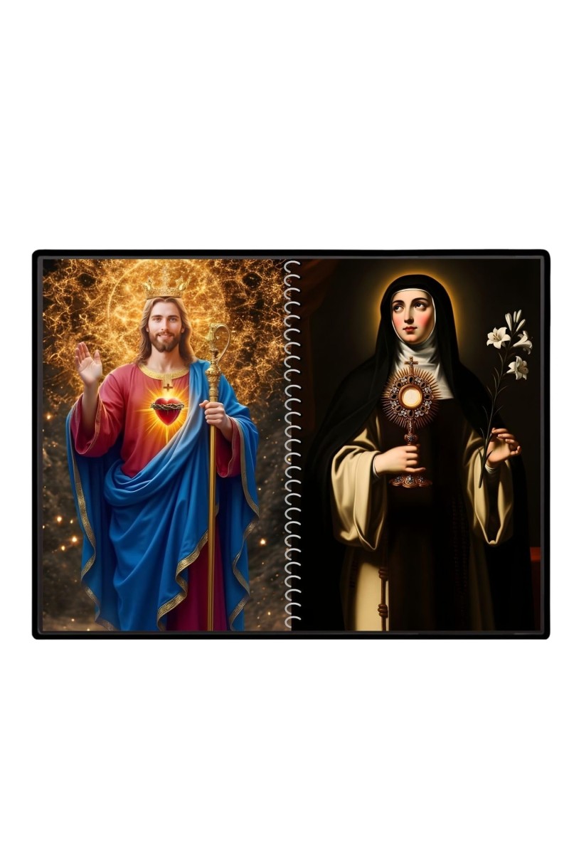Immaculate Heart Of Mary Laminated Photo - 9x11 Inches, Divine Blessings For Home & Office And Temple Decoration (F16447)