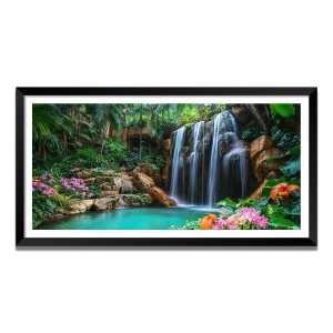 Nature Landscape Floating Frame Scenery Digital Print - (I5793) - 24x36 inch Modern Nature Wall Art for Living Room, Bedroom, Office, Hotels, Drawing Room Nature Landscape Floating Frame Scenery Digital Print - (I5793) - 24x36 inch Modern Nature Wall Art for Living Room, Bedroom, Office, Hotels, Drawing Room