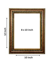 HI Tech Sales Beautiful God Ganesha Art Photo With Frame(10X12 inch) (10X12 inch)