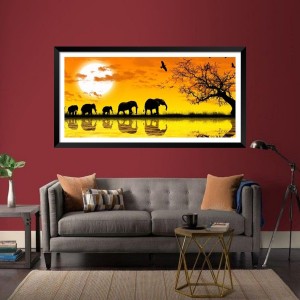 Nature Landscape Floating Frame Scenery Digital Print - (I5616) - 18x36 inch Modern Nature Wall Art for Living Room, Bedroom, Office, Hotels, Drawing Room Nature Landscape Floating Frame Scenery Digital Print - (I5616) - 18x36 inch Modern Nature Wall Art for Living Room, Bedroom, Office, Hotels, Drawing Room