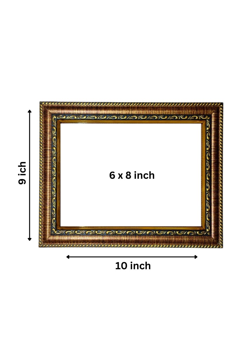 HiTech SalesLord Panchmukhi Hanuman photo frame Panchamukhi picture Divine with five faces deity for Office, Wall/Table, Study room & living room, gifts | PVC Frame & Front Face - Glass (10 x 8)