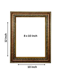 HiTech Sales Lord Shiva Adiyogi Hindu God Shiv Bhagwan Painting for Living Room, Home Decor, Bedroom, Office with PVC Frame & Front Face - Glass (9 x 7 in)