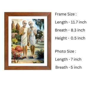Gouranga Mahaprabhu and Nityananda Mahaprabhu Colored Photo |Wall Art | Temple, Home, Puja room or Meditation Room |Spiritual Gift for Devotees Gouranga Mahaprabhu and Nityananda Mahaprabhu Colored Photo |Wall Art | Temple, Home, Puja room or Meditation Room |Spiritual Gift for Devotees