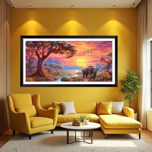 Nature Landscape Floating Frame Scenery Digital Print - (I5570) - 12x24 inch Modern Nature Wall Art for Living Room, Bedroom, Office, Hotels, Drawing Room Nature Landscape Floating Frame Scenery Digital Print - (I5570) - 12x24 inch Modern Nature Wall Art for Living Room, Bedroom, Office, Hotels, Drawing Room