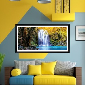 Nature Landscape Floating Frame Scenery Digital Print - (I5536) - 12x24 inch Modern Nature Wall Art for Living Room, Bedroom, Office, Hotels, Drawing Room Nature Landscape Floating Frame Scenery Digital Print - (I5536) - 12x24 inch Modern Nature Wall Art for Living Room, Bedroom, Office, Hotels, Drawing Room