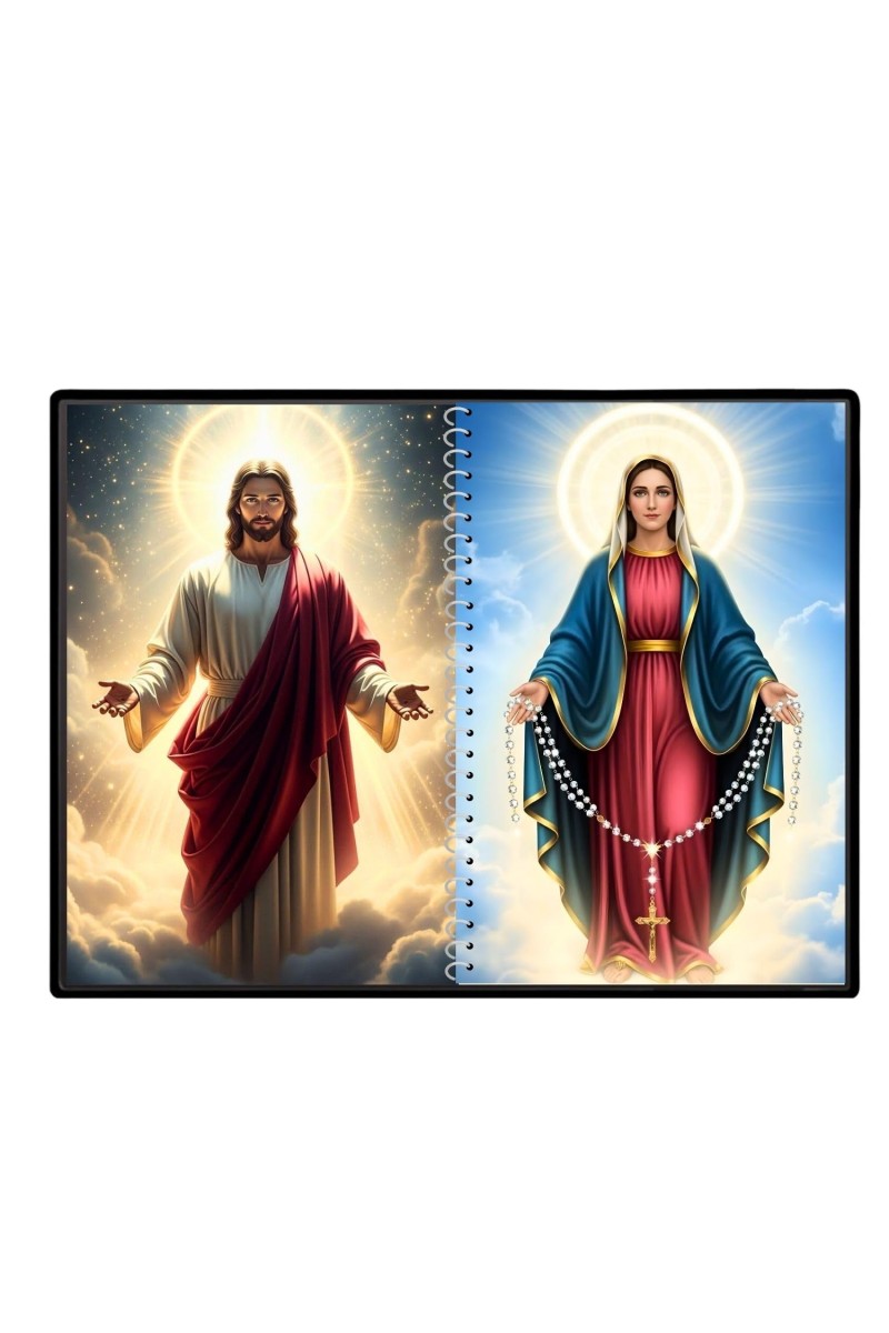 Jesus Christ-Immaculate Conception Laminated Photo - 7x9 Inches, Divine Blessings For Home & Office And Temple Decoration (F16443)