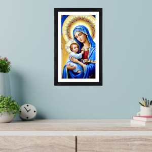 Mother Mary and Baby Jesus Colored Photograph |Divine Wall Art | Print | for Home or ReligiousDecoration | Devotional wall art Mother Mary and Baby Jesus Colored Photograph |Divine Wall Art | Print | for Home or ReligiousDecoration | Devotional wall art