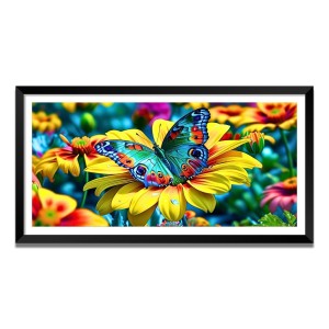 Nature Landscape Floating Frame Scenery Digital Print - (I5867) - 24x48 inch Modern Nature Wall Art for Living Room, Bedroom, Office, Hotels, Drawing Room Nature Landscape Floating Frame Scenery Digital Print - (I5867) - 24x48 inch Modern Nature Wall Art for Living Room, Bedroom, Office, Hotels, Drawing Room