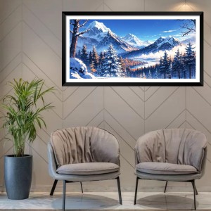 Nature Landscape Floating Frame Scenery Digital Print - (I5625) - 12x24 inch Modern Nature Wall Art for Living Room, Bedroom, Office, Hotels, Drawing Room Nature Landscape Floating Frame Scenery Digital Print - (I5625) - 12x24 inch Modern Nature Wall Art for Living Room, Bedroom, Office, Hotels, Drawing Room