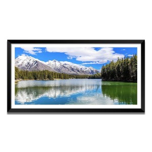 Nature Landscape Floating Frame Scenery Digital Print - (I5870) - 12x24 inch Modern Nature Wall Art for Living Room, Bedroom, Office, Hotels, Drawing Room Nature Landscape Floating Frame Scenery Digital Print - (I5870) - 12x24 inch Modern Nature Wall Art for Living Room, Bedroom, Office, Hotels, Drawing Room