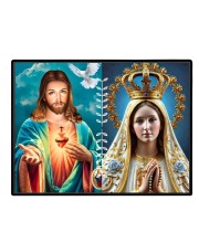 Jesus Christ-Immaculate Conception Laminated Photo - 7x9 Inches, Divine Blessings For Home & Office And Temple Decoration (F16277)