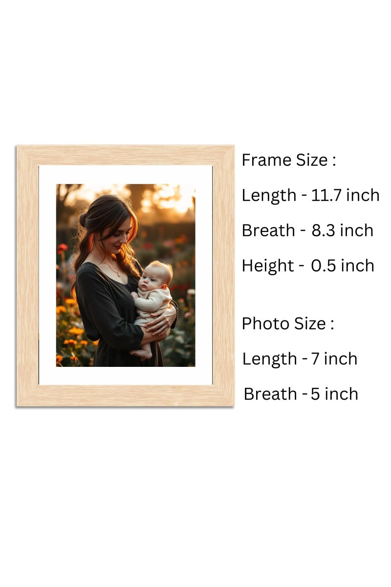 Mother and Child Colored Photograph |Heartwarming Wall Art | Perfect for Home or NurseryDecoration