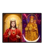 Jesus Christ-Our Lady Of Good Health Laminated Photo - 7x9 Inches, Divine Blessings For Home & Office And Temple Decoration (F16359)