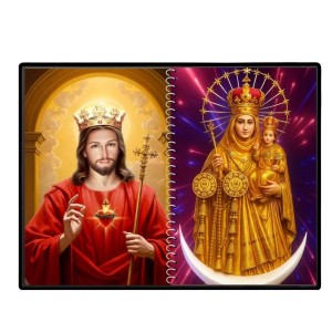 Jesus Christ-Our Lady Of Good Health Laminated Photo - 7x9 Inches, Divine Blessings For Home & Office And Temple Decoration (F16359) Jesus Christ-Our Lady Of Good Health Laminated Photo - 7x9 Inches, Divine Blessings For Home & Office And Temple Decoration (F16359)