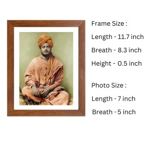 Swami Vivekananda Colored Photograph |Inspirational Wall Art| Spiritual Devotional Wall Art| Ideal for Home, Office, or Meditation Space Swami Vivekananda Colored Photograph |Inspirational Wall Art| Spiritual Devotional Wall Art| Ideal for Home, Office, or Meditation Space