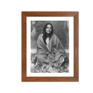 HiTechMart Anandamayee Maa | Black and White Photo | Divine Portrait of Anandamayi Ma HiTechMart Anandamayee Maa | Black and White Photo | Divine Portrait of Anandamayi Ma
