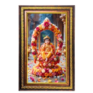 Lord Krishna Digital Golden Balck Color Photo Frame | Hindu Religious Wall Decor | 18x24 Inches - Inspirational Wall Art For Office, Home Decor - Ideal Spiritual Gift (F16928) Lord Krishna Digital Golden Balck Color Photo Frame | Hindu Religious Wall Decor | 18x24 Inches - Inspirational Wall Art For Office, Home Decor - Ideal Spiritual Gift (F16928)