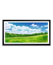 Nature Landscape Floating Frame Scenery Digital Print - (I5741) - 12x24 inch Modern Nature Wall Art for Living Room, Bedroom, Office, Hotels, Drawing Room