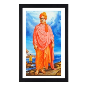 Swami Vivekananda Standing Photograph | Print | Ideal for Home or Office Decoration Swami Vivekananda Standing Photograph | Print | Ideal for Home or Office Decoration