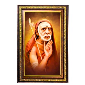 Jagadguru Shri Chandrasekharendra Saraswati Digital Golden Balck Color Photo Frame | Hindu Religious Wall Decor | 10x16 Inches - Inspirational Wall Art For Office, Home Decor - Ideal Spiritual Gift Jagadguru Shri Chandrasekharendra Saraswati Digital Golden Balck Color Photo Frame | Hindu Religious Wall Decor | 10x16 Inches - Inspirational Wall Art For Office, Home Decor - Ideal Spiritual Gift