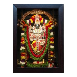 Hitech Tirupati Balaji - Lord Venkateswara Religious photo frame for Wall, Temple, Outdoor Spaces Home Decor, gifts (Pvc Frame and Front - Glass, 8 x 6 inch) Hitech Tirupati Balaji - Lord Venkateswara Religious photo frame for Wall, Temple, Outdoor Spaces Home Decor, gifts (Pvc Frame and Front - Glass, 8 x 6 inch)